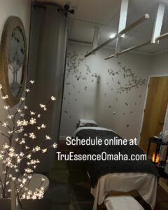A picture of where someone can get a relaxing massage.
